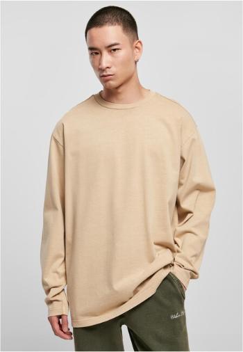 Urban Classics Heavy Oversized Garment Dye Longsleeve unionbeige - S