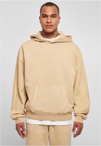 Urban Classics Heavy Terry Garment Dye Hoody unionbeige - XXL