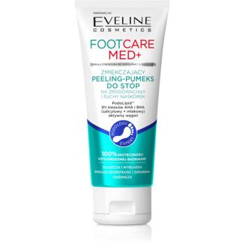 Eveline Cosmetics Foot Care Med jemný hydratačný peeling na nohy 100 ml