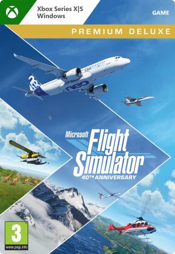 PC és XBOX játék Microsoft Flight Simulator 40th Anniversary - Premium Deluxe Edition - Xbox Series, PC DIGITAL