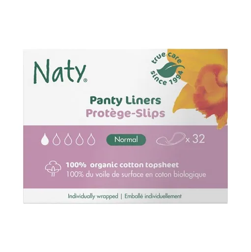 ECO BY NATY Dámske slipové vložky Normal 32 ks