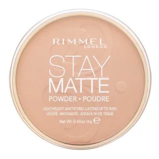 Rimmel London Stay Matte Long Lasting Pressed Powder púder so zmatňujúcim účinkom 004 Sandstorm 14 g