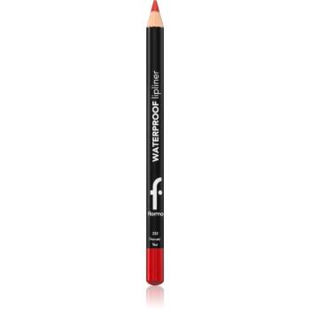 flormar Waterproof Lipliner vodeodolná ceruzka na pery odtieň 233 Dramatic Red 1.14 g