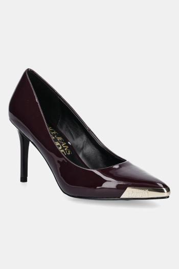 Lodičky Versace Jeans Couture fialová farba, 79VA3S50 ZS859 317