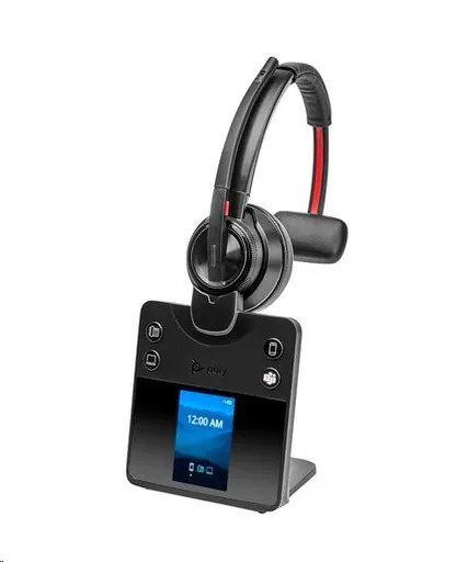 Poly Savi 8410 Office Monaural Microsoft Teams Certified DECT 1880-1900 MHz Headset