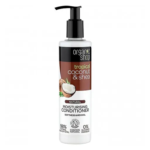 ORGANIC SHOP Hydratačný kondicionér Kokos a Bambucké maslo 280 ml
