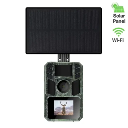 EVOLVEO StrongVision Solar WiFi, fotopasca s Aplikáciou WiFi a solárnym panelom