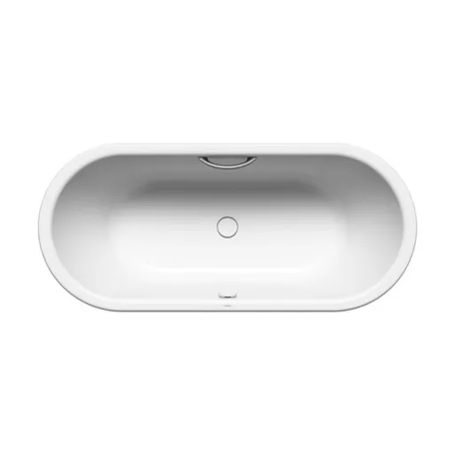 Kaldewei Centro Duo Oval oválna vaňa 180x80 cm smaltovaná oceľ ľavá aj pravá alpská biela 282810113001