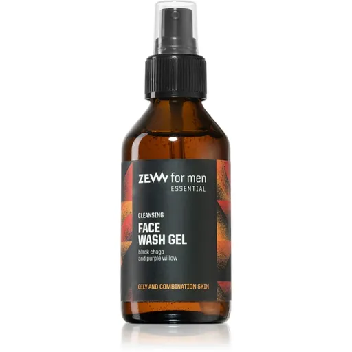 Zew For Men Essential Face Wash Gel čistiaci gél pre mastnú a zmiešanú pleť pre mužov 100 ml