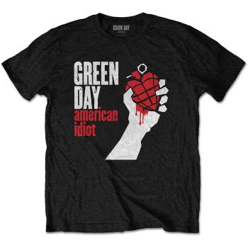 Green Day tričko American Idiot Čierna S