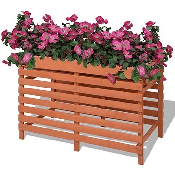 Kvetináč 100 × 50 × 71 cm drevený (42349)