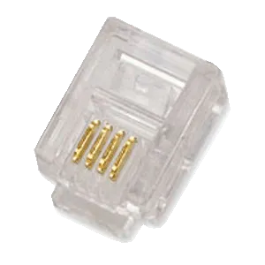DATACOM Konektor RJ11 UTP lanko 6p4c bal.100ks