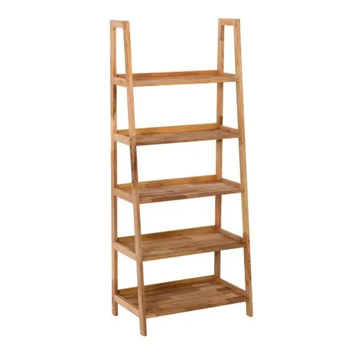 Regál Naturel Home 63x149x36.4 cm orech mat HOMEPOL5