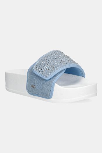 Šľapky Liu Jo MYKONOS 04 biela farba, na platforme, BA5099TX47400737