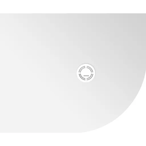 Polysan Flexia sprchová vanička štvrťkruhová 110x90 cm liaty mramor 91341