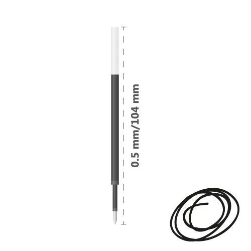 Gélová náplň 205A 0,5mm čierna do 745238