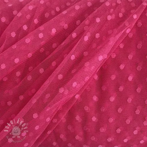 Tyl na TUTU SPOT fuchsia