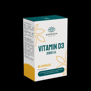 APOROSA Vitamin D3 2000 I.U. 90 ks