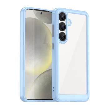 CRYSTAL Ochranný kryt pre Samsung Galaxy S25 5G svetlomodrý