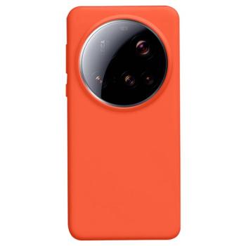 PROTEMIO LIQUID SILICONE Kryt pre Xiaomi 15 Ultra oranžový