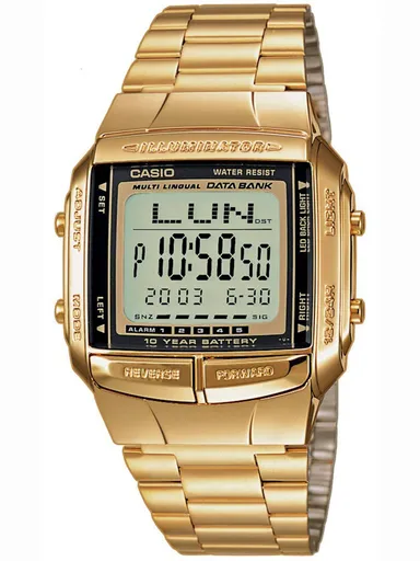 PÁNSKE HODINKY CASIO DATABANK DB-360G-9ADF (zd161b) + KRABIČKA