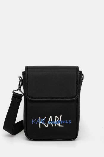 Malá taška Karl Lagerfeld čierna farba, 553114.805922