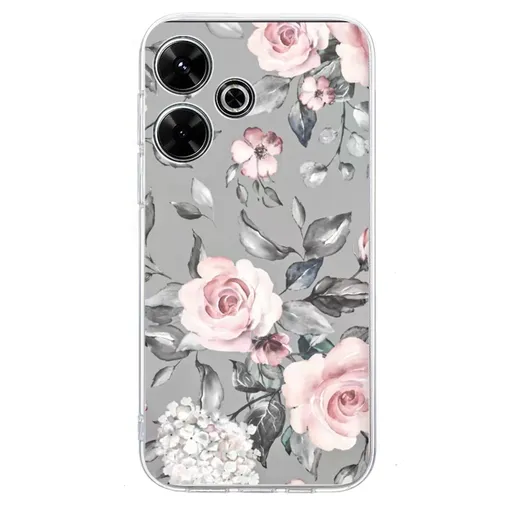 ART TPU Ochranný kryt pre Xiaomi Redmi Note 14 5G FLOWERS