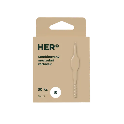 HERBADENT Hero medzizubné kefky S 30 kusov