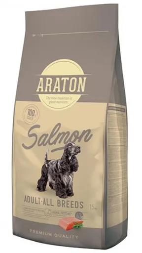 ARATON dog adult salmon granule s lososom pre dospelé psy 15kg