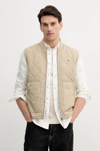 Vesta Tommy Hilfiger pánska, béžová farba, prechodná, MW0MW39647