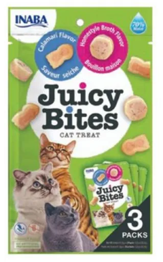 Maškrta pre mačky Inaba Juicy Bites cat Vývar
