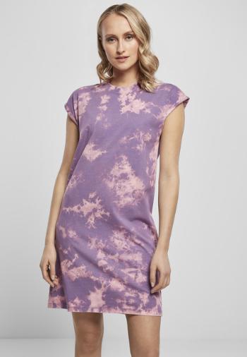 Urban Classics Ladies Bleached Dress duskviolet - S