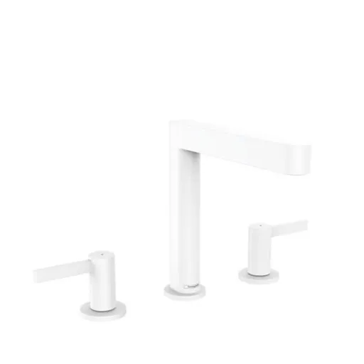 Hansgrohe Finoris umývadlová batéria s clic-clac matná biela 76034700