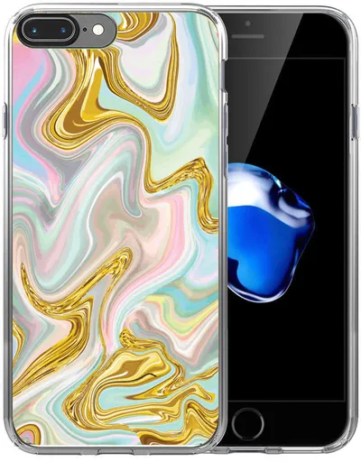PROTEMIO MY ART kryt Apple iPhone 7 Plus / 8 Plus NEON (041)