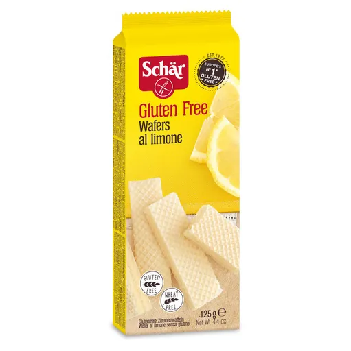 SCHÄR Wafers al limone bezlepkové oblátky 125 g