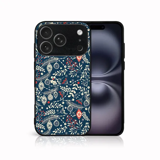 MY ART Kryt s vianočným dizajnom Apple iPhone 17 Pro MISTLETOE (070)