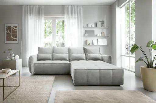 ArtElta Rohová sedacia súprava CAMPO | pravá farebné prevedenie: Nube 03