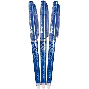 PILOT FriXion Point 05/0.25 mm, modré – balenie 3 ks (BL-FRP5-L-S3)