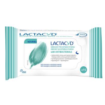 Lactacyd with antibacterials obrúsky na intímnu hygienu 1x15 ks