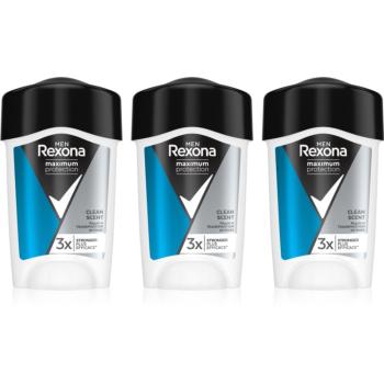 Rexona Maximum Protection Antiperspirant tuhý antiperspitant výhodné balenie pre mužov