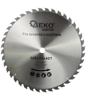 GEKO - Pílový kotúč na drevo, 500 x 32 x 40 T (G00170)