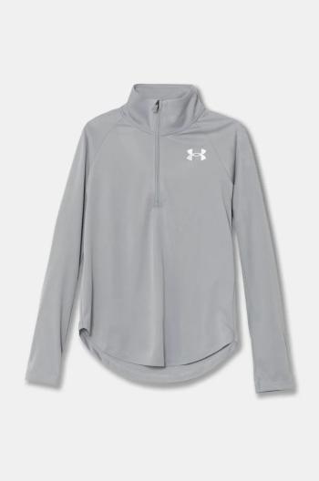 Detská mikina Under Armour Tech Graphic 1 šedá farba, s potlačou, 1379532