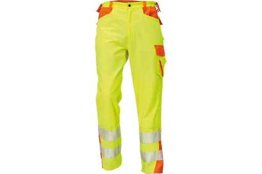 LATTON nohavice žltá/oranžová 62