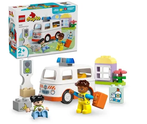 LEGO Duplo Sanitka a vodič 10447