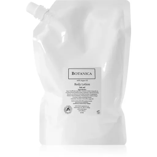 Botanica Body Lotion telové mlieko s arganovým olejom 360 ml
