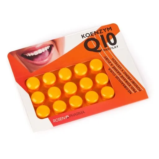 ROSEN PHARMA Koenzým Q10 30 mg 15 pastiliek