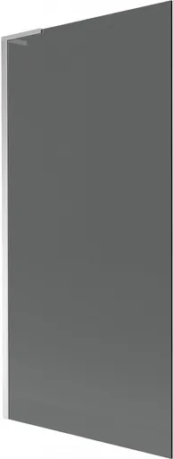 MEXEN/S - Next L vaňová zástena FIX 90, x 150, grafit, chróm - 895-050-000-03-40-01 895-090-000-03-40-01