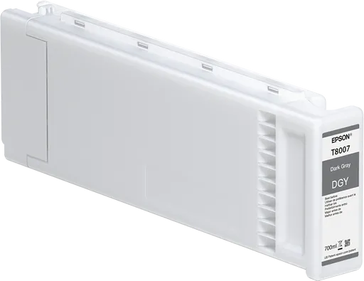 Epson T8007 C13T800700 tmavo sivá (dark gray) originálna cartridge