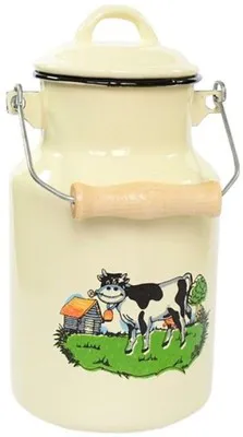 MAKRO - Konvička s rúčkou a pokrievkou smalt 2L