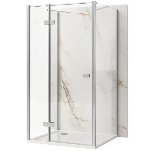 REA/S - Sprchovací kút Atlas 90x90 Chrome vľavo KPL-K4860